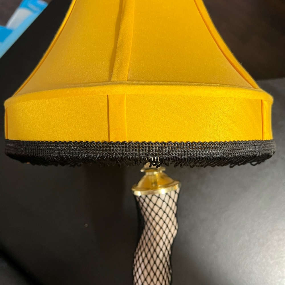 Leg lamp 20 inches perfect for a desk
